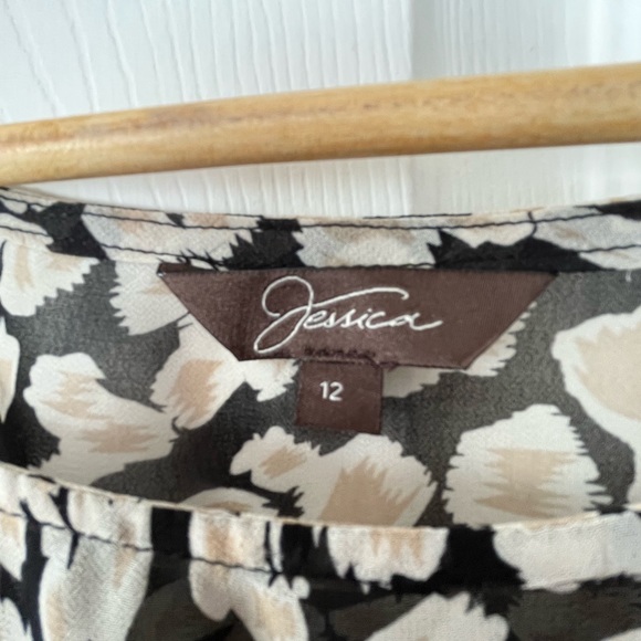 Jessica animal print top - Picture 2 of 3